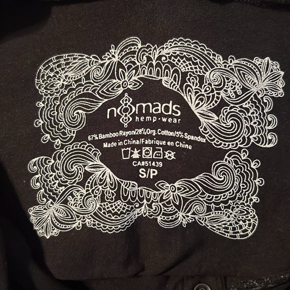 Nomads Long-Sleeved Hemp Dress - Picture 2 of 4